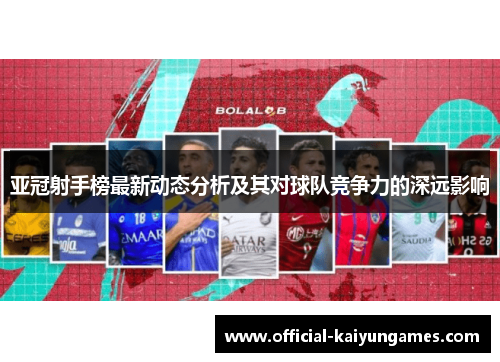 亚冠射手榜最新动态分析及其对球队竞争力的深远影响